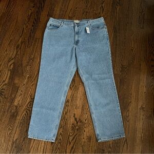 Vintage NWT L.L . Bean Men’s 44x32 Blue Double L Straight Leg Classic Fit Jeans